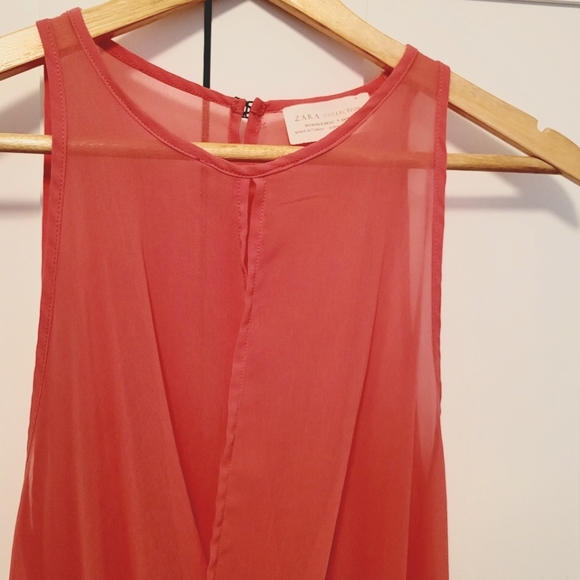 Vintage chiffon top - Picture 3 of 5